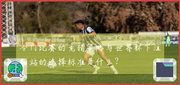 冷门比赛的竞猜策略与世界杯下注网站的选择标准是什么？