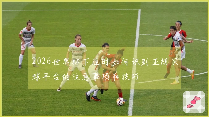 2026世界杯下注时如何识别正规买球平台的注意事项和技巧