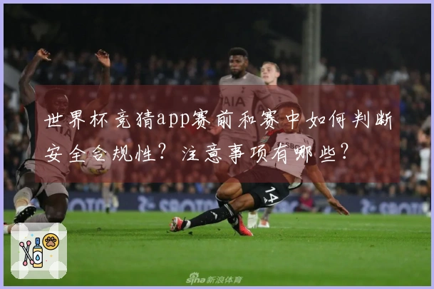 世界杯竞猜app赛前和赛中如何判断安全合规性？注意事项有哪些？