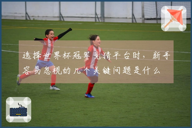 选择世界杯冠军竞猜平台时，新手容易忽视的几个关键问题是什么